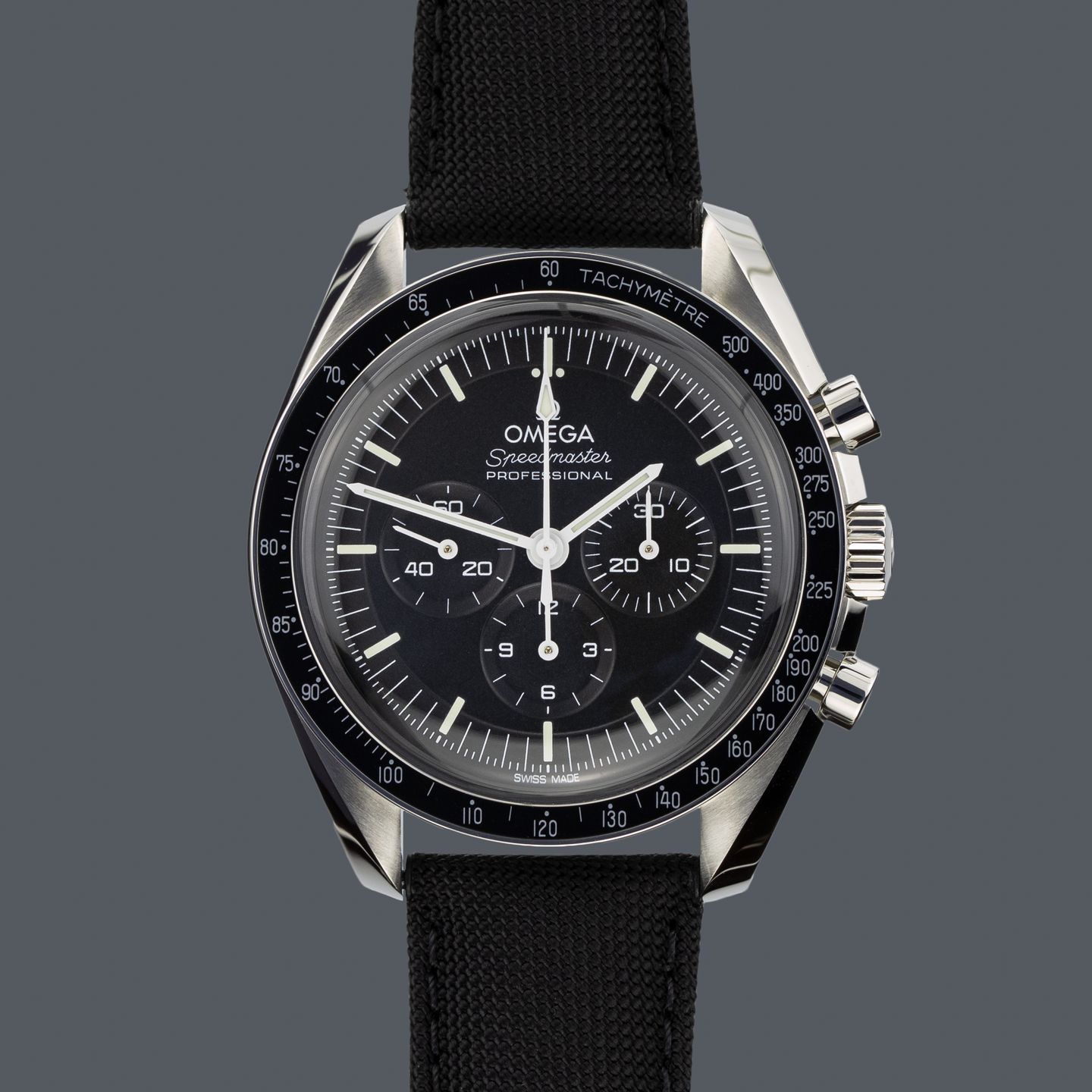 Omega Speedmaster Professional Moonwatch 310.32.42.50.01.001 (2023) - Black dial 42 mm Steel case (1/8)